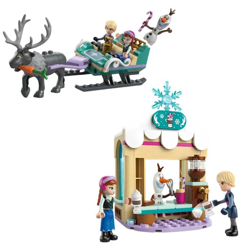 Lego Disney Frozen Aventura de Trenó da Anna 43256 - Brinquedos de